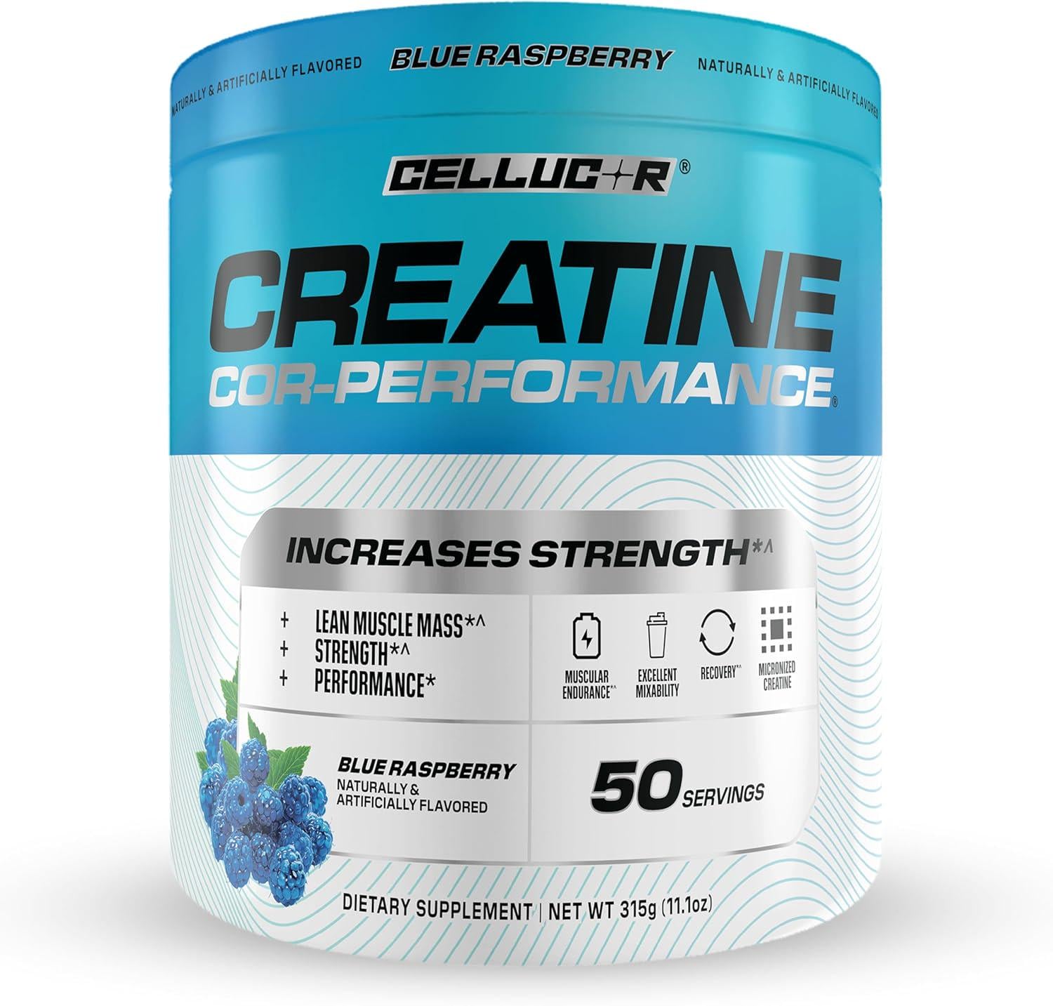 Креатин Cellucor Creatine COR-Performance Blue Raspberry 315 г