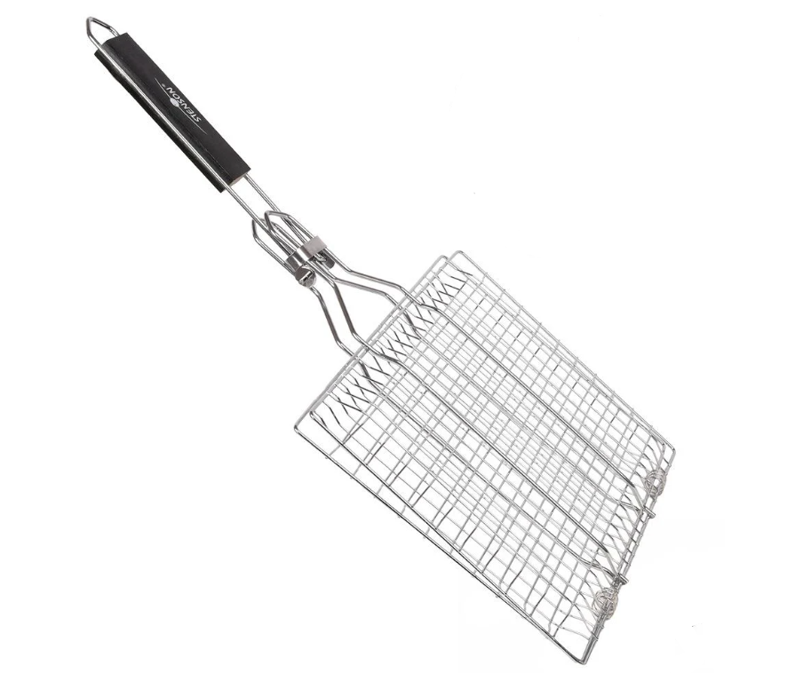 Решетка-гриль со складной ручкой 61х49х32х2см MH-5505 Решетка-гриль со складной ручкой 61х49х32х2см MH-5505