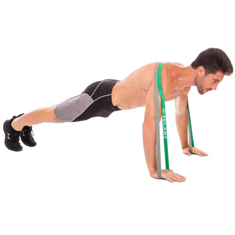 Резинка для підтягувань Power Bands FI-0911 M Зелений (56363099) - фото 9 Резинка для підтягувань Power Bands FI-0911 M Зелений (56363099) - фото 9