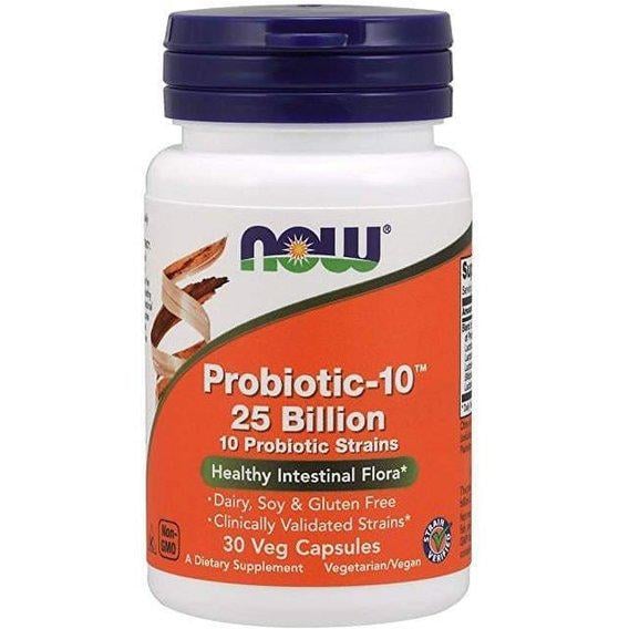 Пробіотик NOW Foods Probiotic-10 25 billion 30 Veg Caps