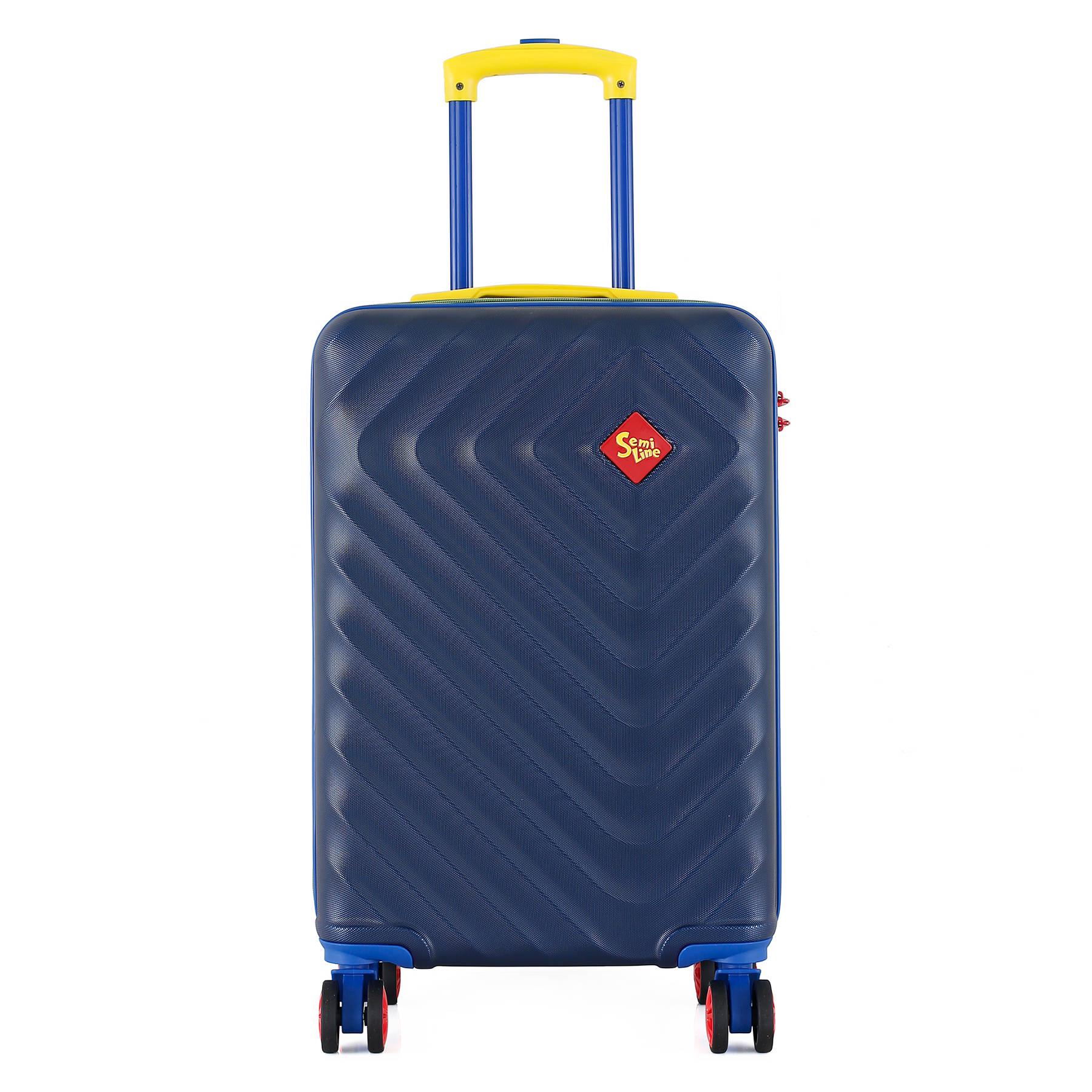 Валіза SEMI LINE 20" S Blue (T5807-1) - фото 2 Валіза SEMI LINE 20" S Blue (T5807-1) - фото 2