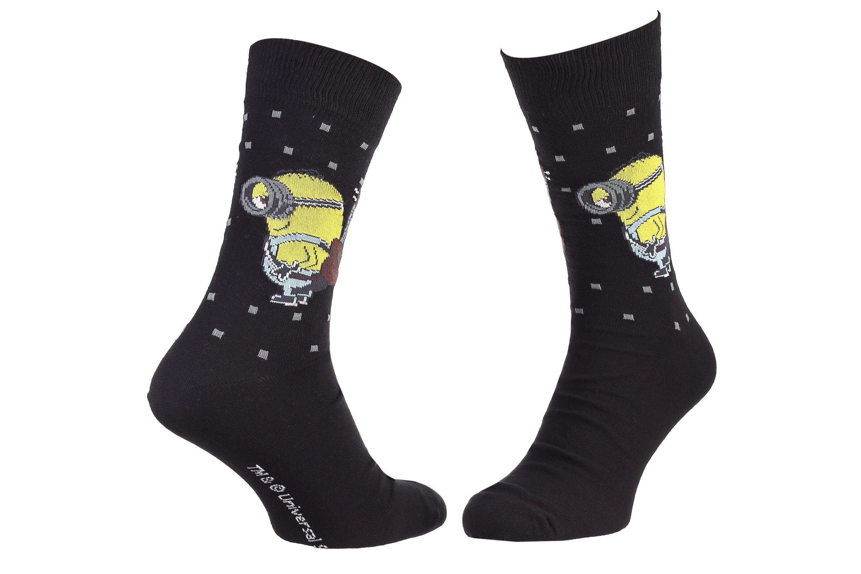 Шкарпетки Minions Minion Guitar 1 пара р. 39-42 Black (93154967-5)