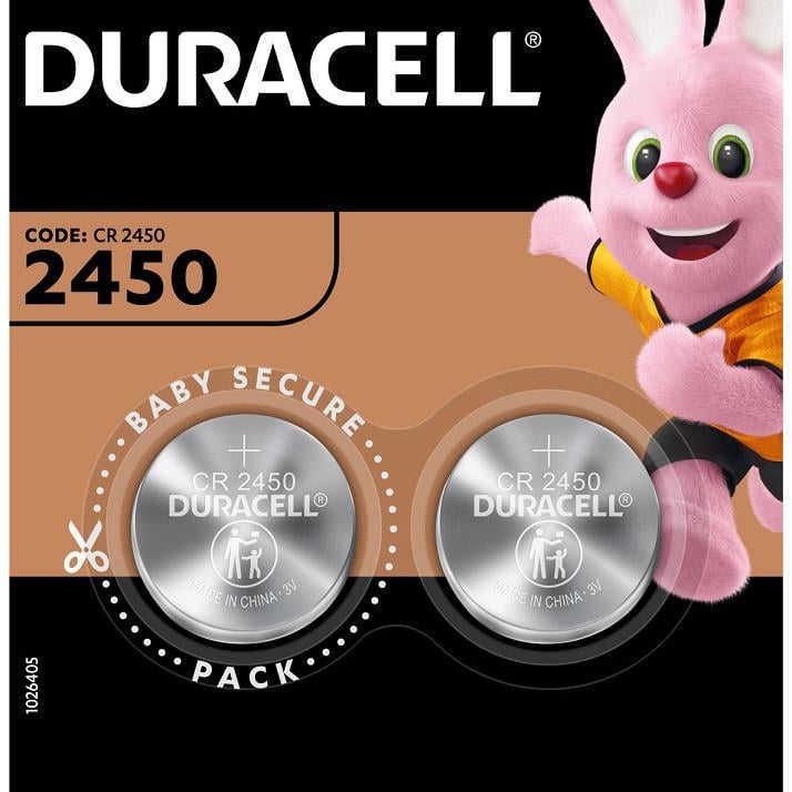 Батарейка Duracell Lithium Cell 3V DL2450 2 шт. (100313)