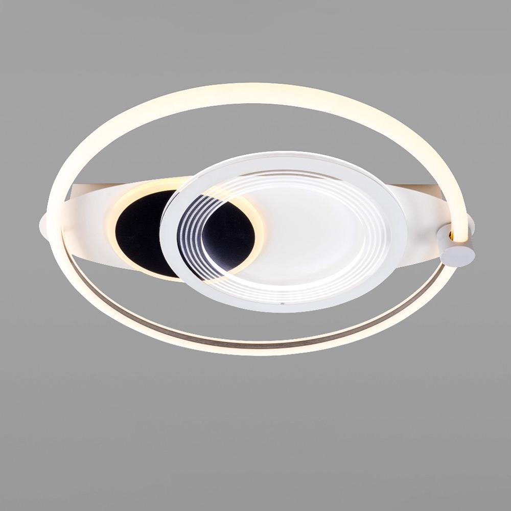 Люстра потолочная светодиодная Light House SRS-19300 100 W Белый/Черный