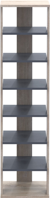 Тумба для взуття Doros Паоло Дуб Сонома/Графіт (41516042) - фото 3 Тумба для взуття Doros Паоло Дуб Сонома/Графіт (41516042) - фото 3