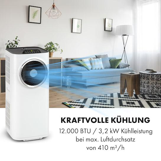 Кондиціонер фреоновий мобільний KLARSTEIN Kraftwerk Smart 12K 3в1 12000 BTU керування через додаток Білий - фото 6 Кондиціонер фреоновий мобільний KLARSTEIN Kraftwerk Smart 12K 3в1 12000 BTU керування через додаток Білий - фото 6