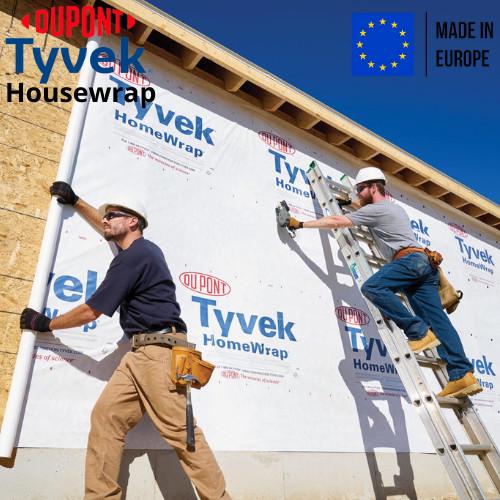 Вітрозахисна мембрана Tyvek Housewrap 3x50 м (8914987) - фото 10