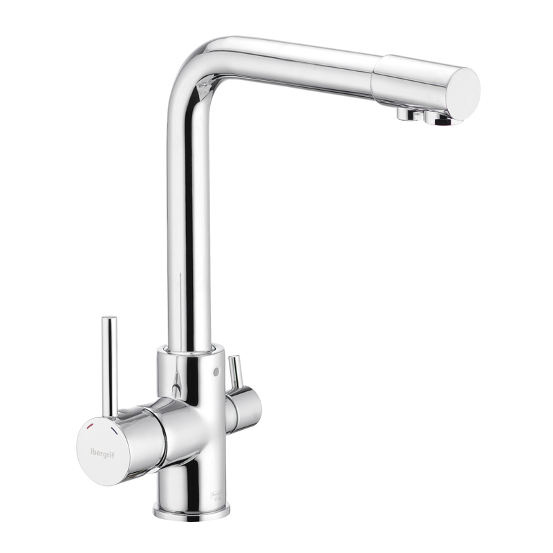 Смеситель для кухни IBERGRIF M22109 с выходом для питьевой воды IB0074