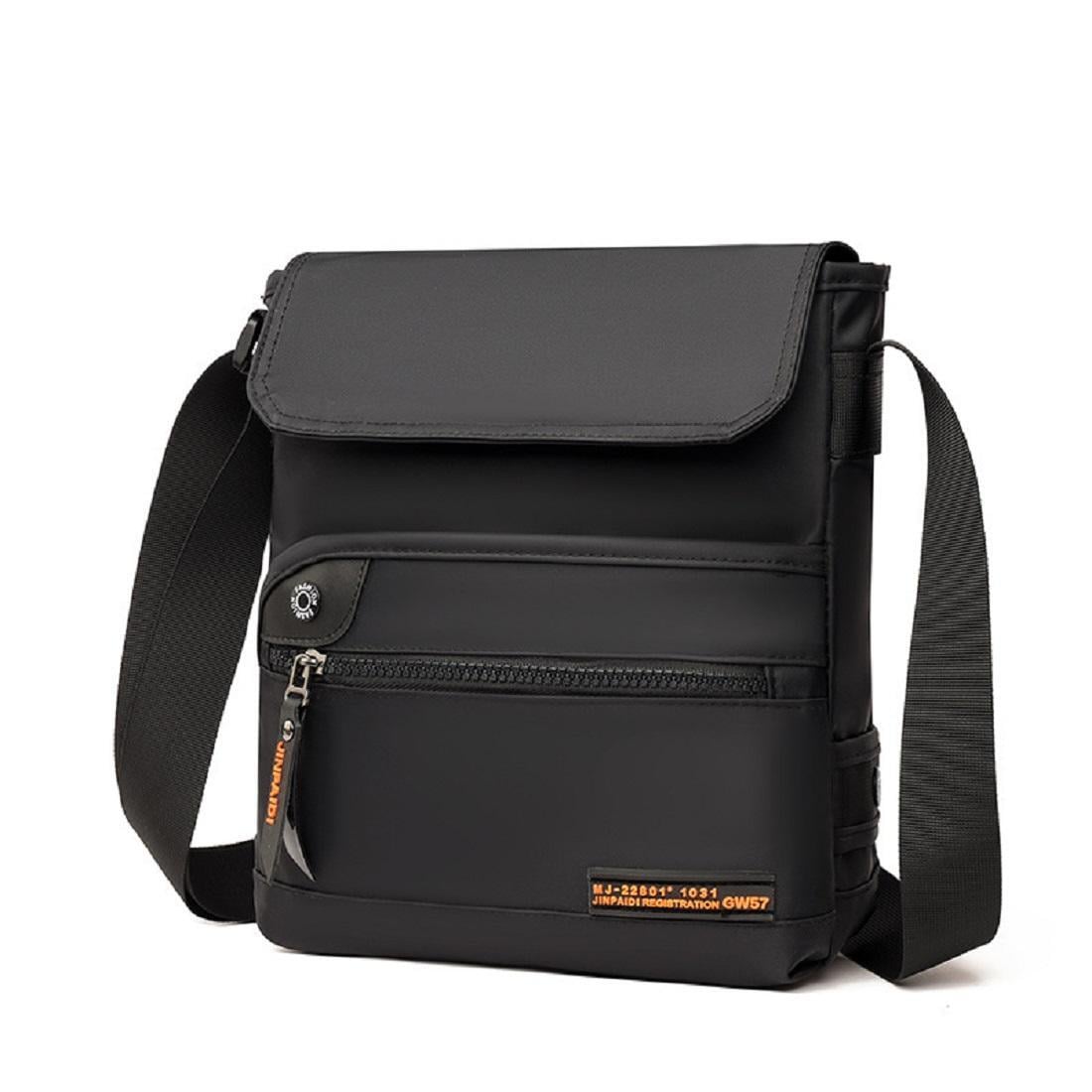 Мужская сумка через плечо Royal Bag WT1-66965A Черный (7567)