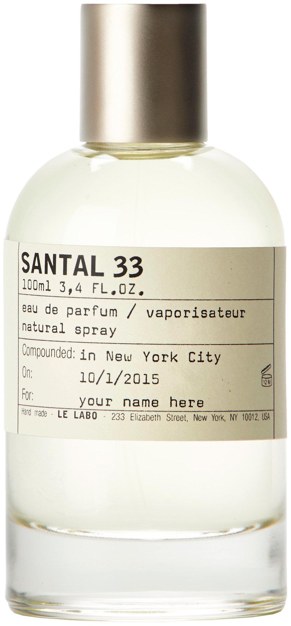 Парфюмированная вода унисекс Le Labo Santal 33 100 мл (24724577)