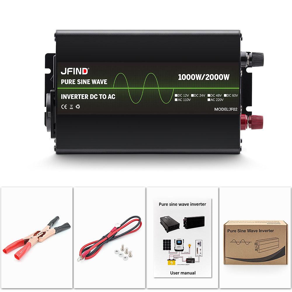 Инвертор с чистой синусоидой 2000W 12-220V (JFinD) - фото 4 Инвертор с чистой синусоидой 2000W 12-220V (JFinD) - фото 4