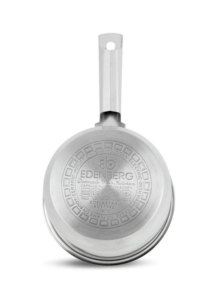 Ківш з кришкою Edenberg EB-3033 нержавіючий 1,5 л (57-46-EB-3033) - фото 2 Ківш з кришкою Edenberg EB-3033 нержавіючий 1,5 л (57-46-EB-3033) - фото 2