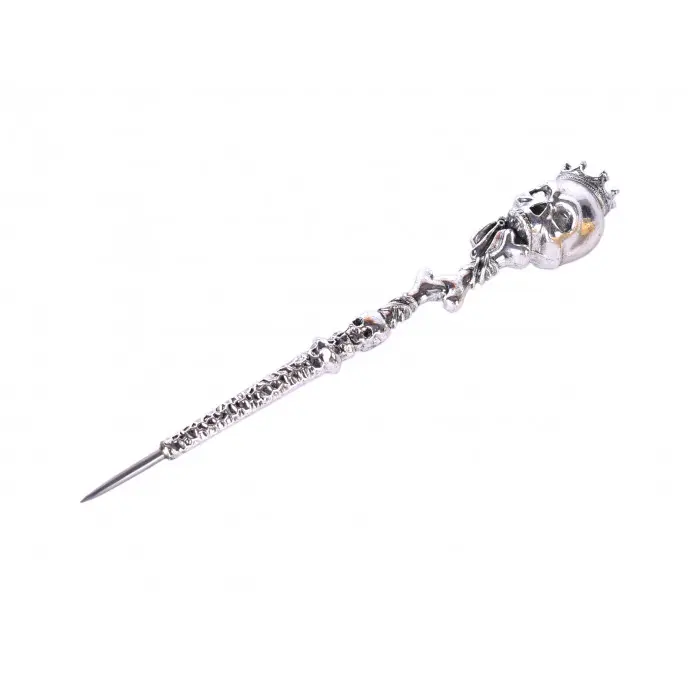 Шило для кальяна Yahya Skull Серебряный
