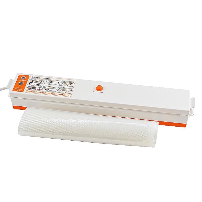 Упаковщик вакуумный бытовой Freshpack Pro 10 пакетов White/Orange (3_00738)