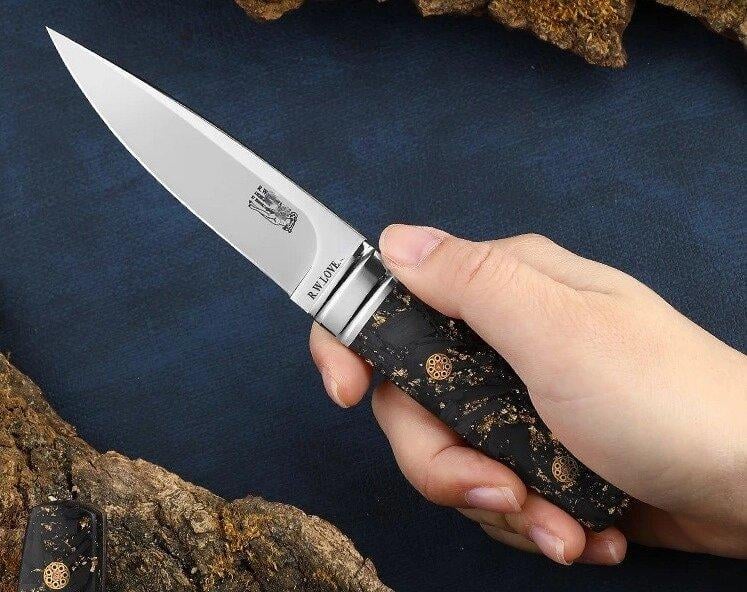 Ніж нескладний R. W. Loveless Marble M390 (2135686698) - фото 3 Ніж нескладний R. W. Loveless Marble M390 (2135686698) - фото 3