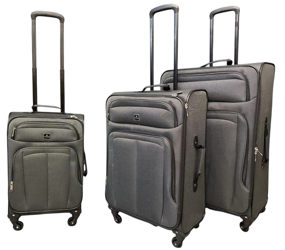 Комплект чемоданов TAG JB1001 Серый (31217853)