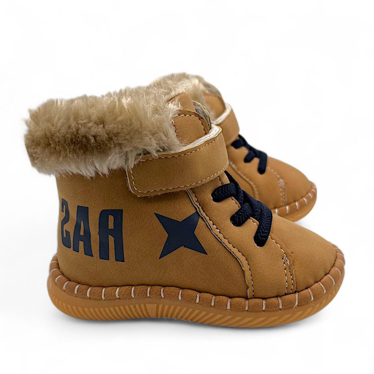 Сапоги для девочки зимние Apawwa р.32 Черный (VM1130)