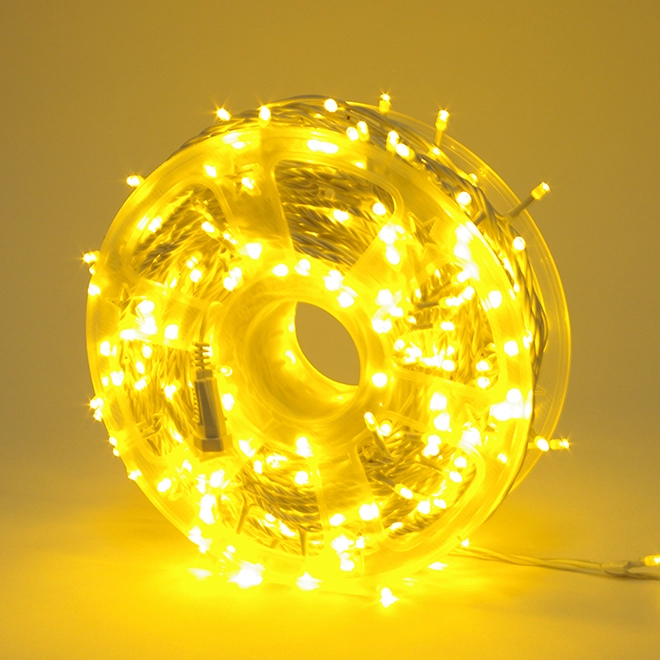 Гирлянда LED теплый свет 500 диодов 50 м (42238)