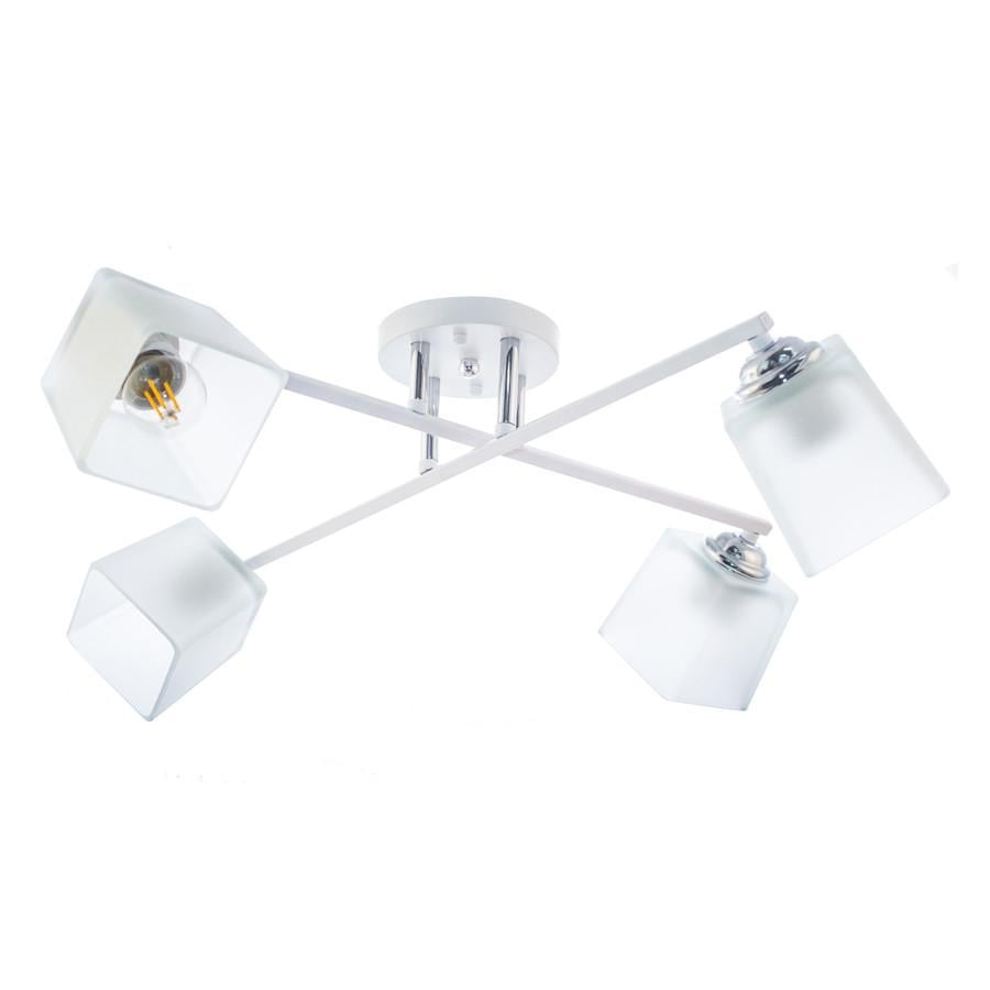 Люстра Sirius B C1634/4 Білий/Хром