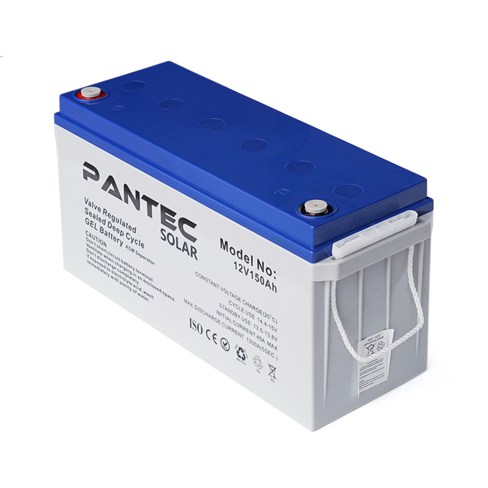 Аккумуляторная батарея PANTEC 150-12 GEL 12V 150Ah Q1/48 483x170x238 мм 43,6 кг Серый (YUT_V7877) - фото 1 Аккумуляторная батарея PANTEC 150-12 GEL 12V 150Ah Q1/48 483x170x238 мм 43,6 кг Серый (YUT_V7877) - фото 1