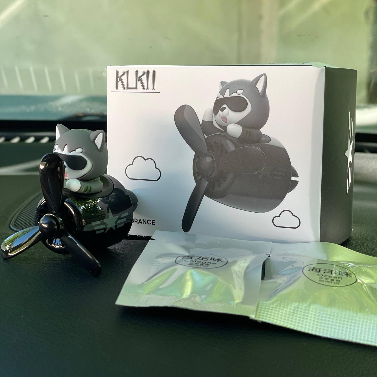 Ароматизатор для авто на решітку обдуву з лопатями Хаскі пілот - фото 6 Ароматизатор для авто на решітку обдуву з лопатями Хаскі пілот - фото 6