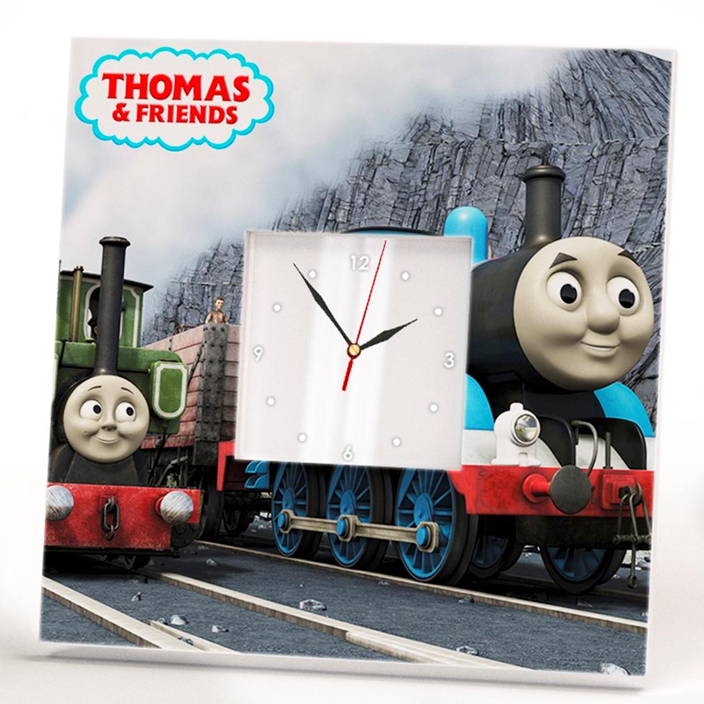 Часы авторские "Томас и друзья" 260x260 мм (C03392) Часы авторские "Томас и друзья" 260x260 мм (C03392)