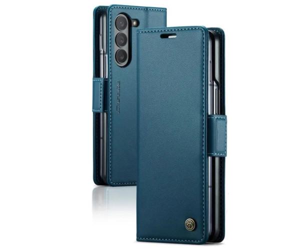 Чехол книжка CaseMe Leather Magnet Case для Samsung Galaxy Fold5 Синий