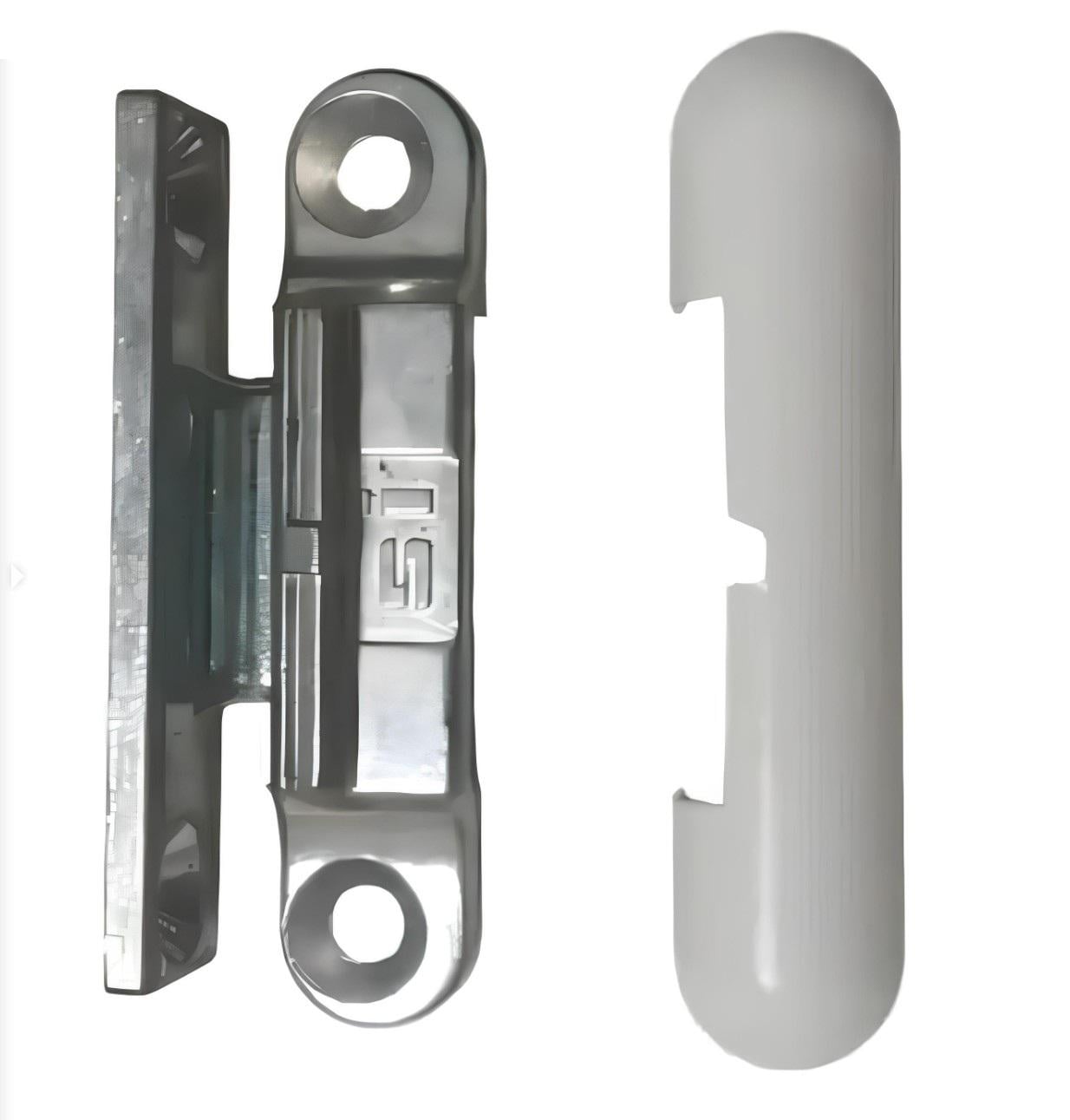 Наружный средний прижим Siegenia для ПВХ окон и дверей Белый (295533)