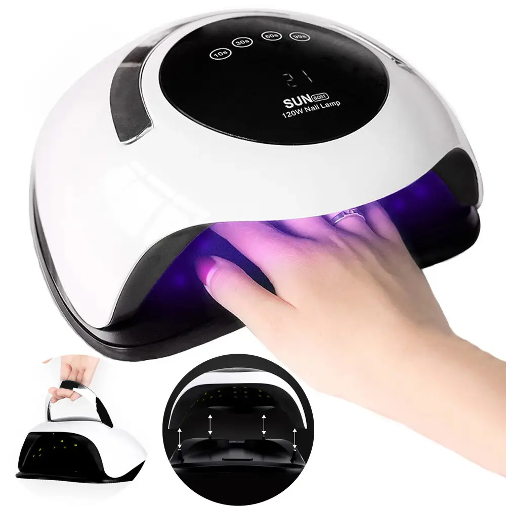 Лампа для маникюра SUN BQ-5T 120Вт UV/LED Белый (25422840) - фото 2 Лампа для маникюра SUN BQ-5T 120Вт UV/LED Белый (25422840) - фото 2