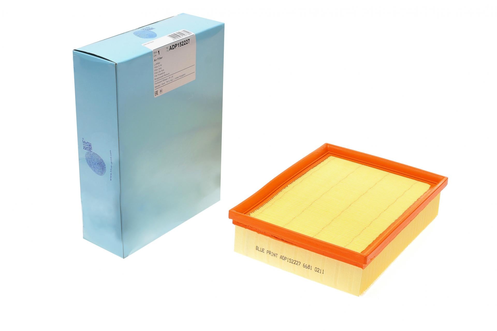 Фильтр воздушный BLUE PRINT для Citroen C4/Peugeot 307 1,8 16V/2,0 16V 04- (ADP152227)