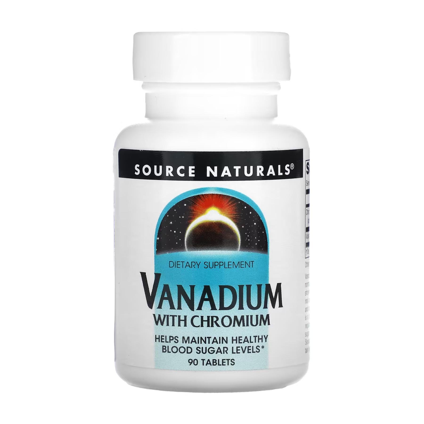 Натуральная добавка Vanadium with Chromium 90 tabs (2023-10-2697)