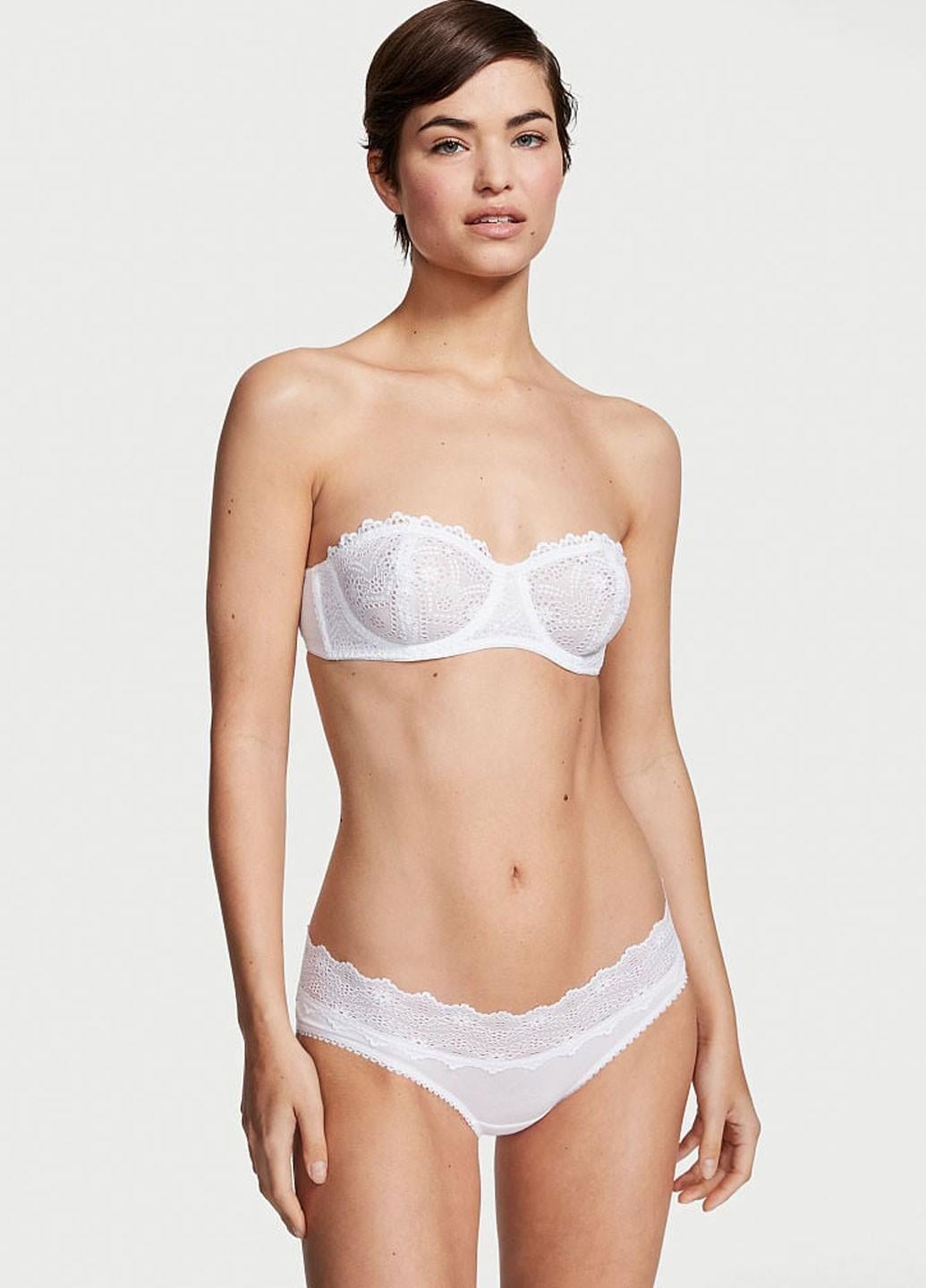 Комплект нижнего белья Victoria's Secret 34B/S Белый (14400140021QBF34B/S)