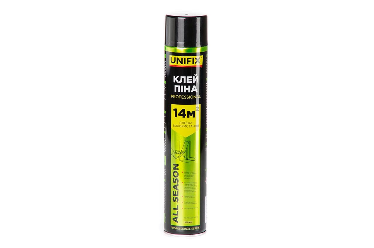 Піна-клей Unifix 850 мл x 900 г x 14 м2 PRO (951281)