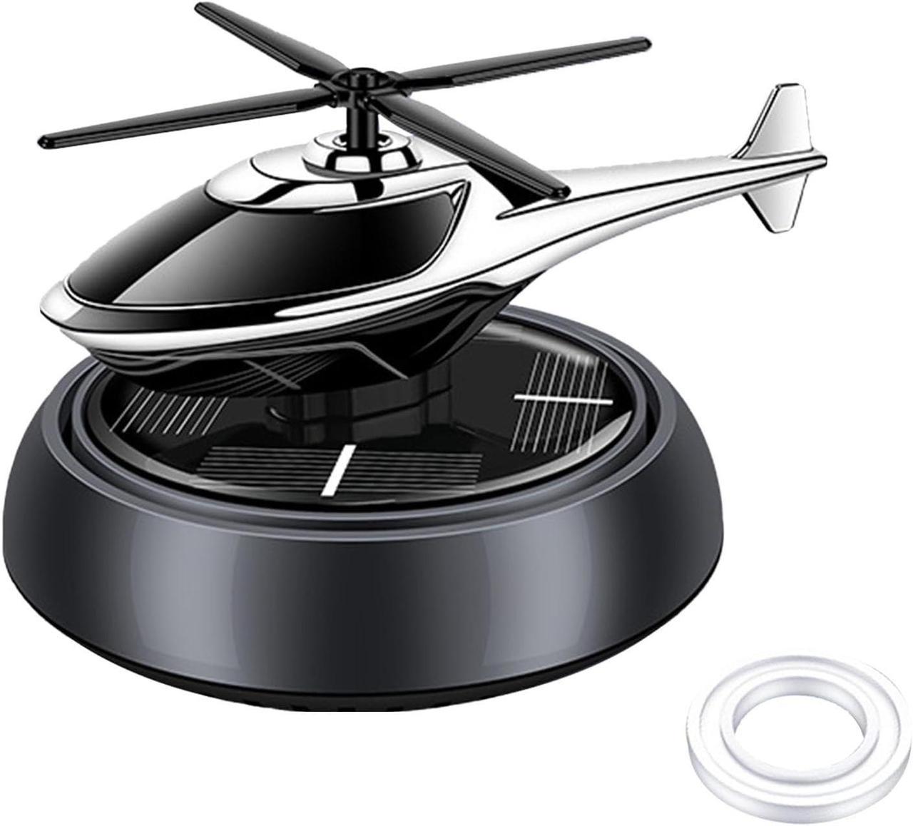 Ароматизатор в автомобіль Гвинтокрил на сонячній батареї Чорний (Е051457)