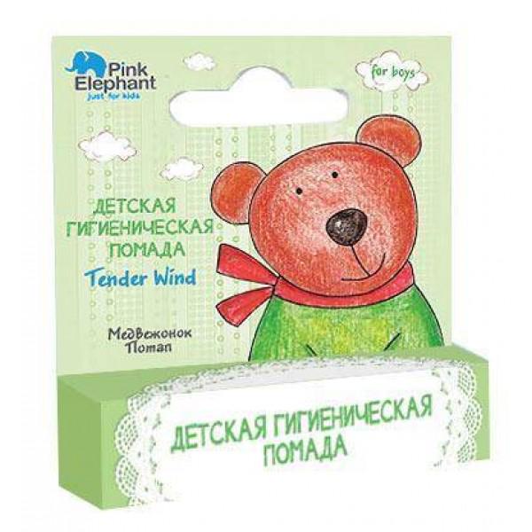 Гігієнічна помада дитяча Pink Elephant Ведмедик Потап 3,6 г (037173)