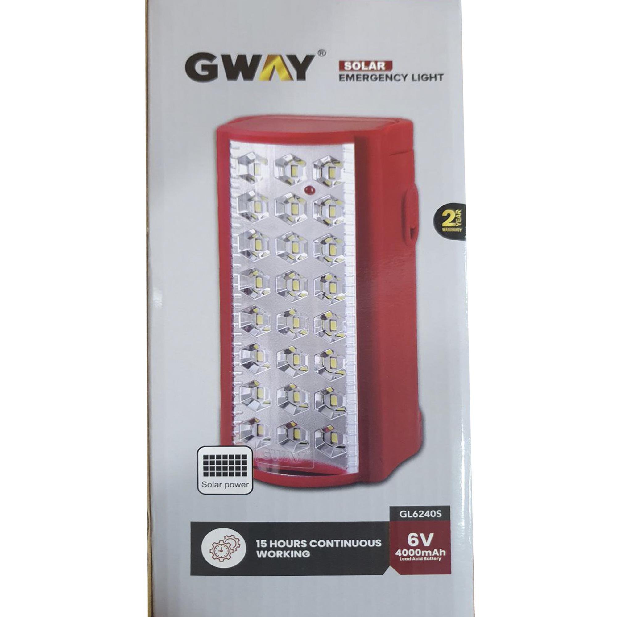 Ліхтар автономний акумуляторний GWAY GLS240S 24 LED - фото 3 Ліхтар автономний акумуляторний GWAY GLS240S 24 LED - фото 3