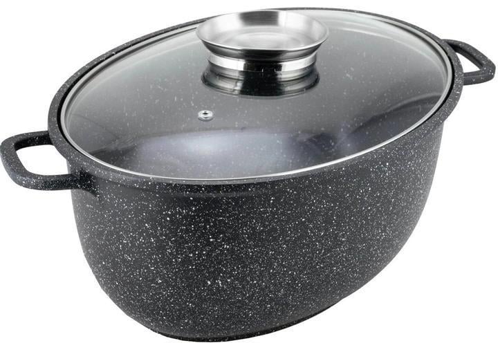 Гусятница с индукционным дном Edenberg EB-9173 из литого алюминия с мраморным покрытием 8 л (2530555737)