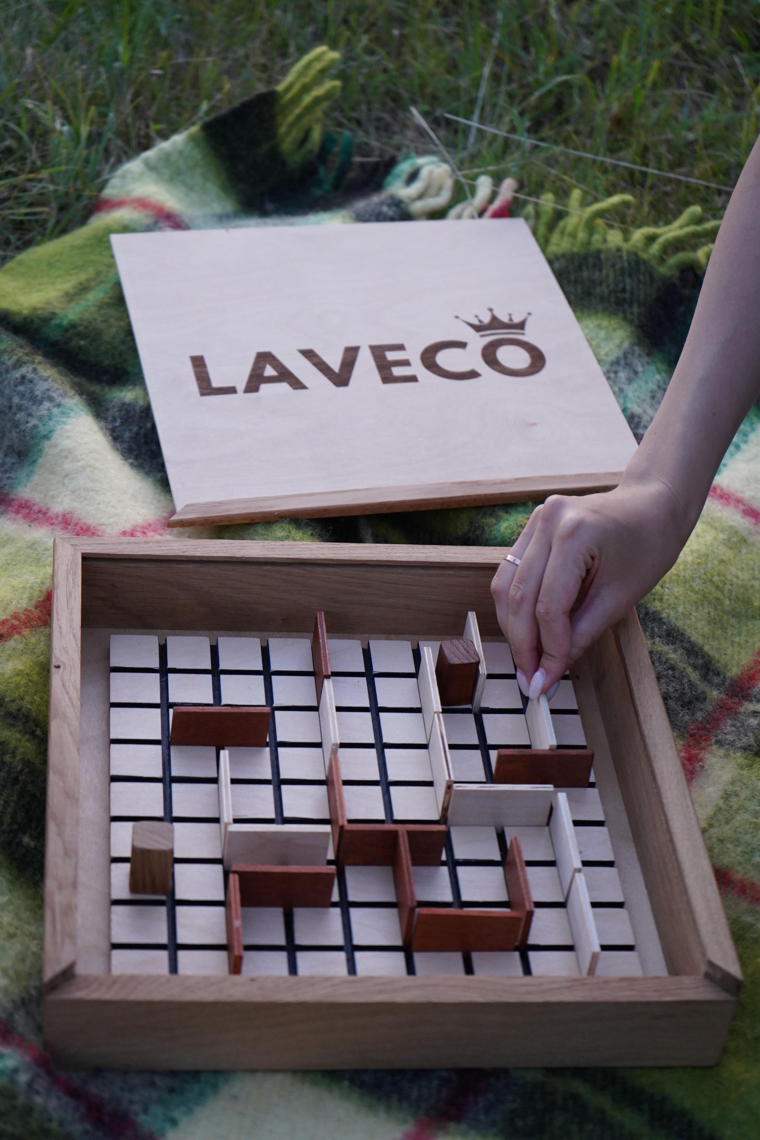 Настільна гра дервʼяна Коридор 30х30х6 см (29614112) - фото 10 Настільна гра дервʼяна Коридор 30х30х6 см (29614112) - фото 10