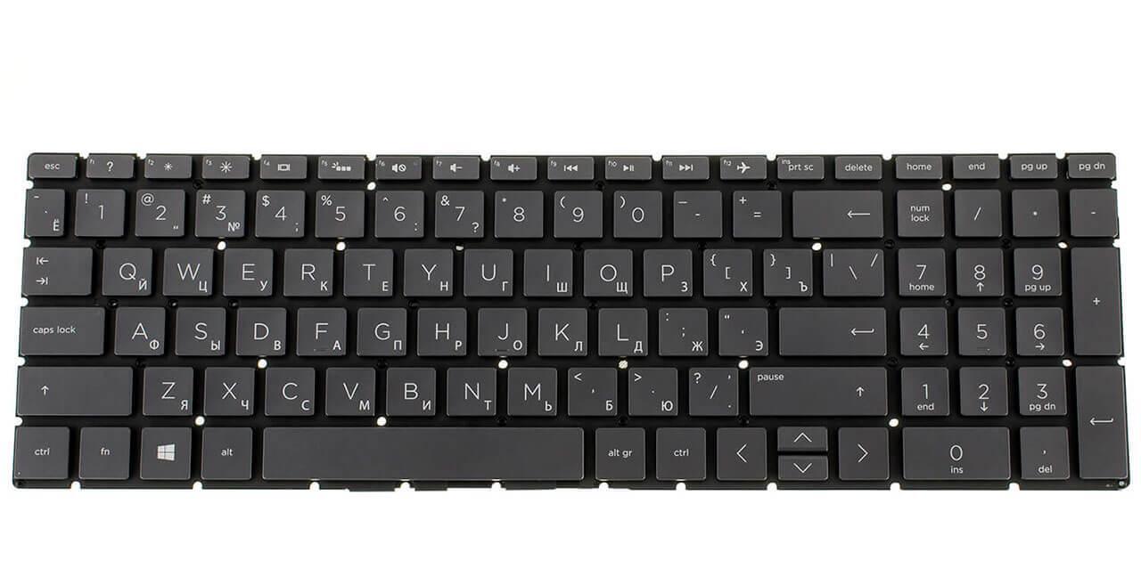 Клавиатура для ноутбука HP Notebook 15-db с подсветкой клавиш (L50001-251)