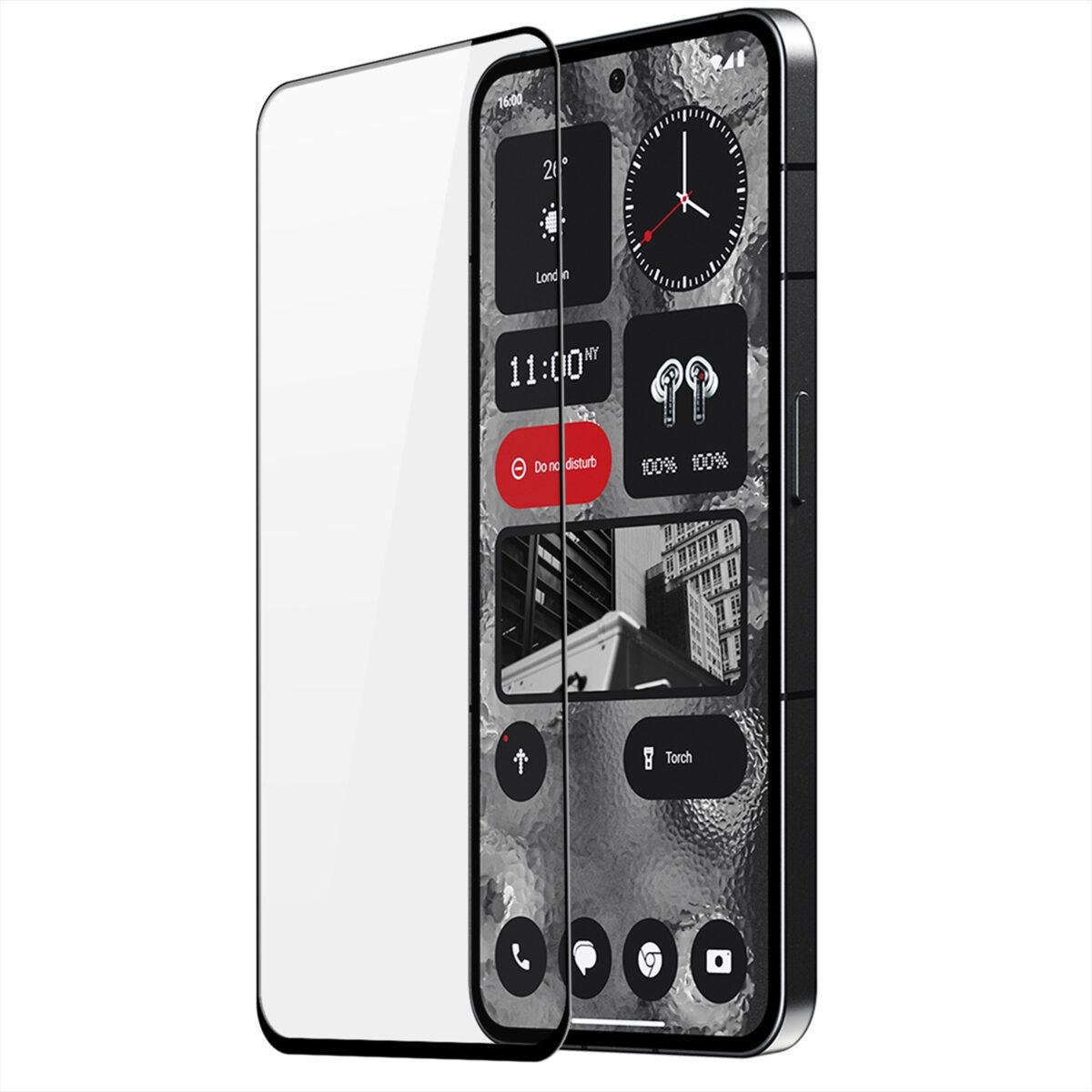 Защитное стекло Dux Ducis 5D Full Glue для Nothing Phone 2 Black (0.33 мм)