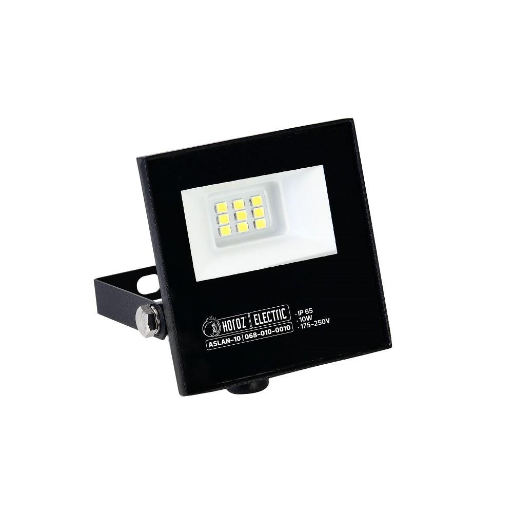 Прожектор светодиодный Horoz Electric 10W 6400K ASLAN-10