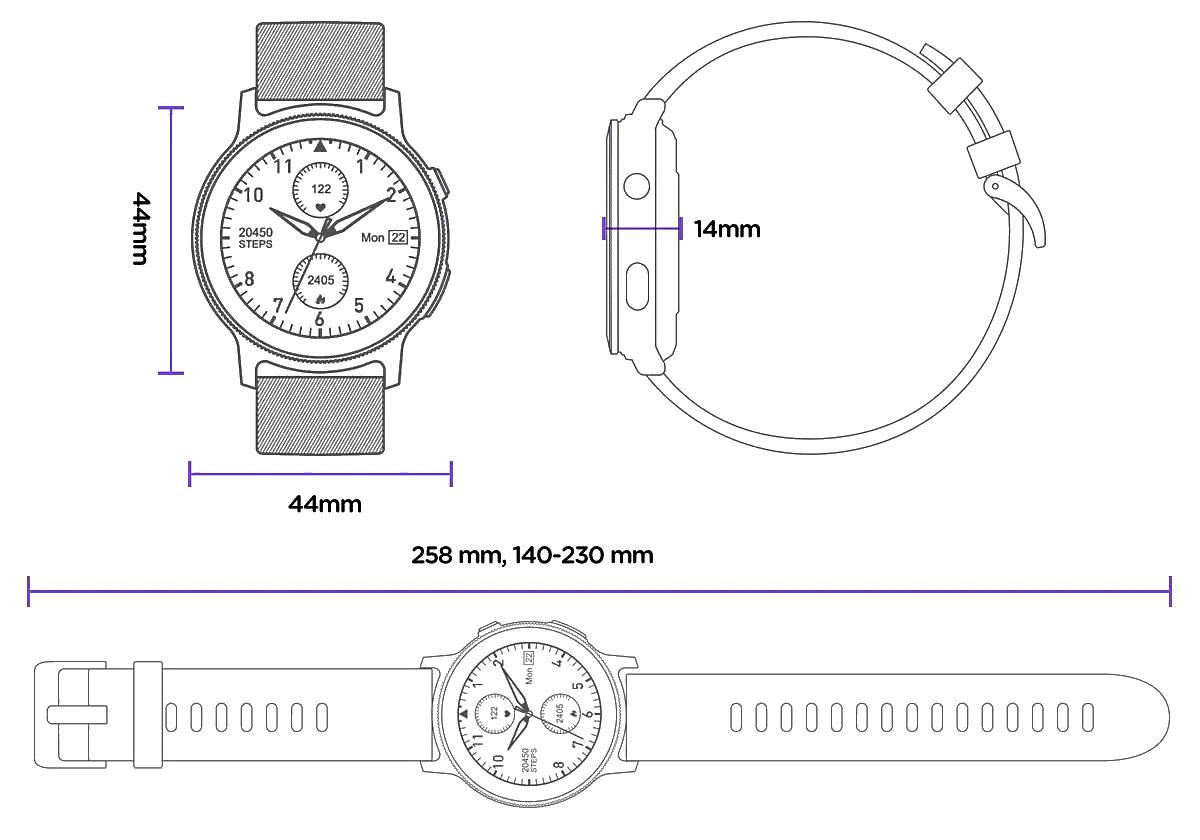 Смарт-годинник жіночий Zeblaze GTR 2 Gold (10454824) - фото 18 Смарт-годинник жіночий Zeblaze GTR 2 Gold (10454824) - фото 18