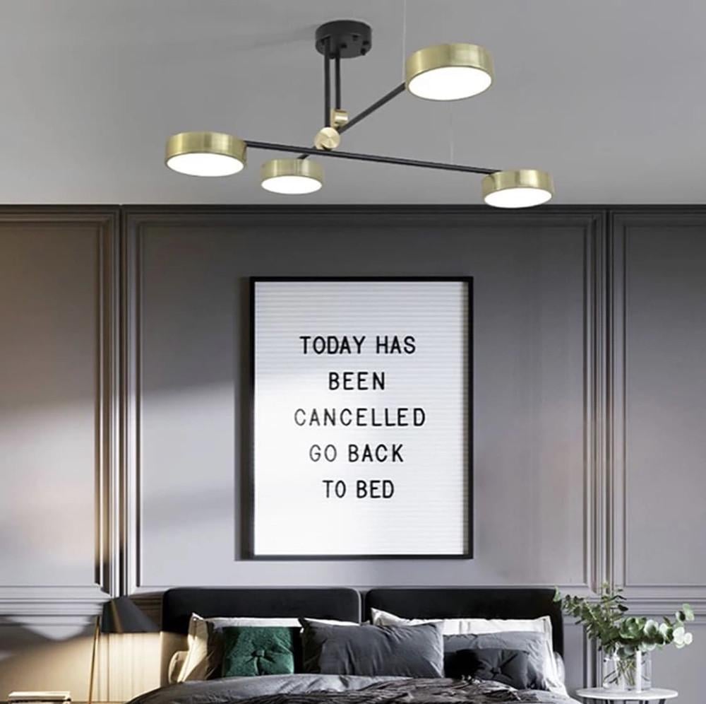 Люстра стельова з LED елементами (H 9833/4)