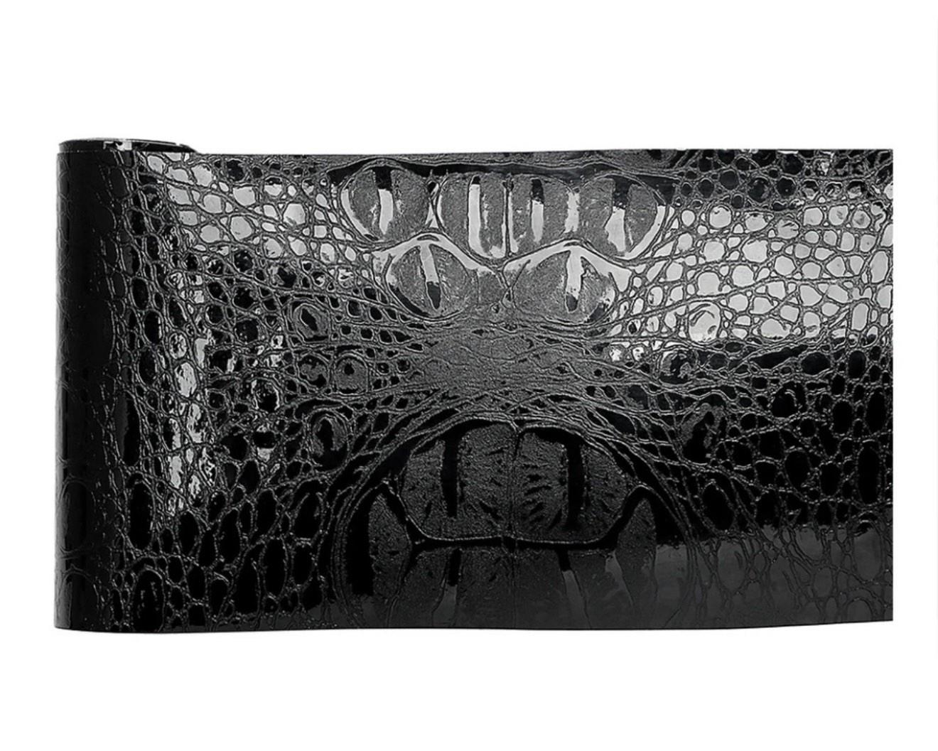 Плівка самоклеюча СONGSHANG 3D вінілова під шкіру крокодила 100x150 см (1945936552)