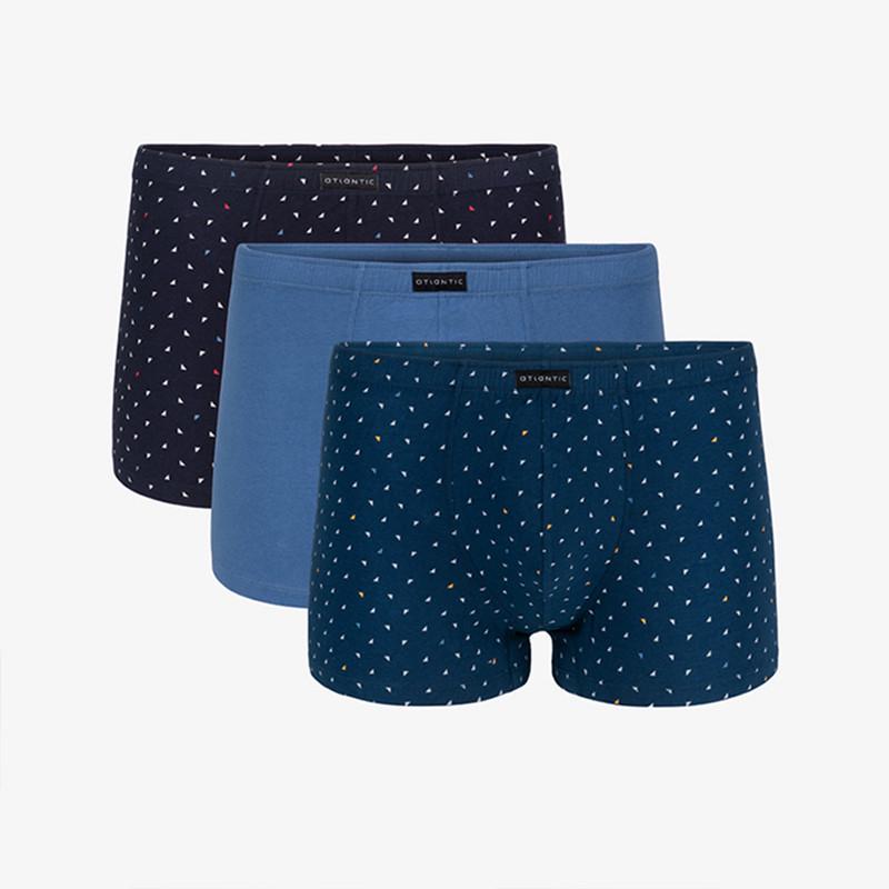 Труси чоловічі шорти Atlantic L 3 шт. Gra/Den/Gra (3MH 008)