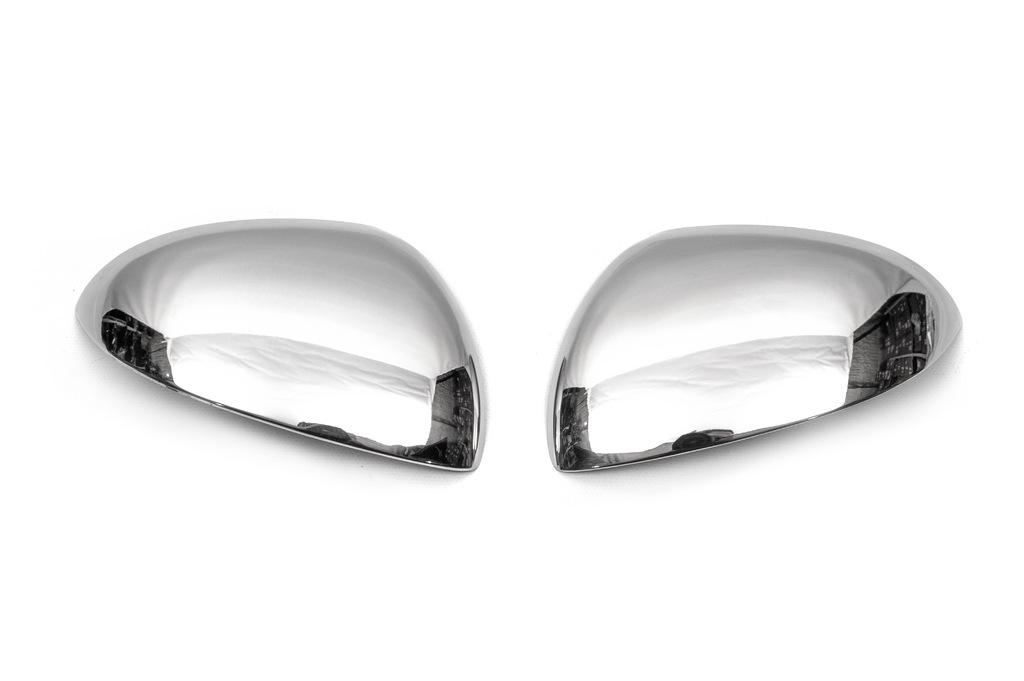 Накладки на зеркала Carmos для Mercedes C-class W206 2022- рр. нержавеющая сталь Хром
