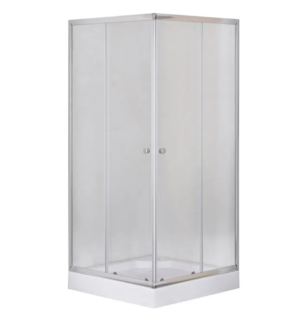 Душова кабіна з низьким піддоном MIXXUS CUBIC SCT01-90x90x195-FB матове скло 4 мм Хром (MI6903) Душова кабіна з низьким піддоном MIXXUS CUBIC SCT01-90x90x195-FB матове скло 4 мм Хром (MI6903)