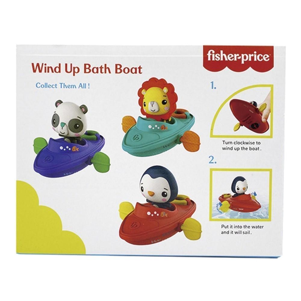 Заводний човен Fisher Price Панда (GMBT003B) - фото 2