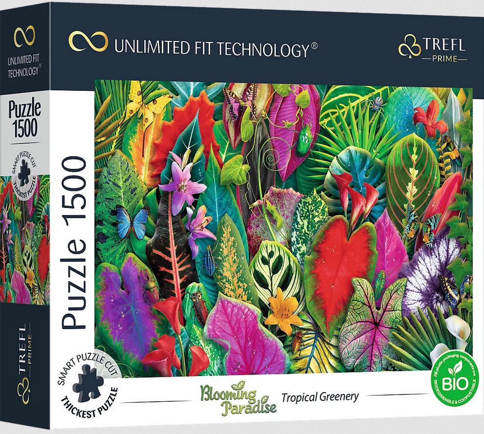 Пазл Trefl Бескрайняя коллекция: Тропический сад 1500 эл.