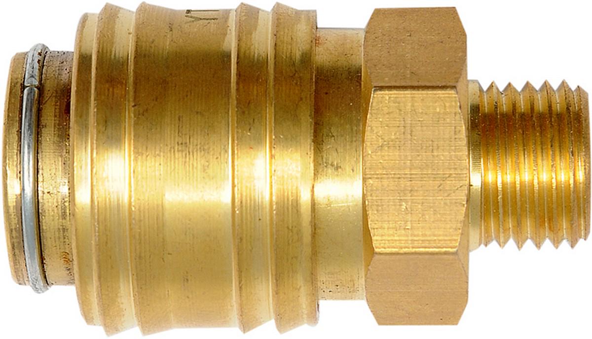 Соединение пневматическое быстросъемное VJ Parts для YATO d 1/4 внешняя резьба d 1/4 (комп480)